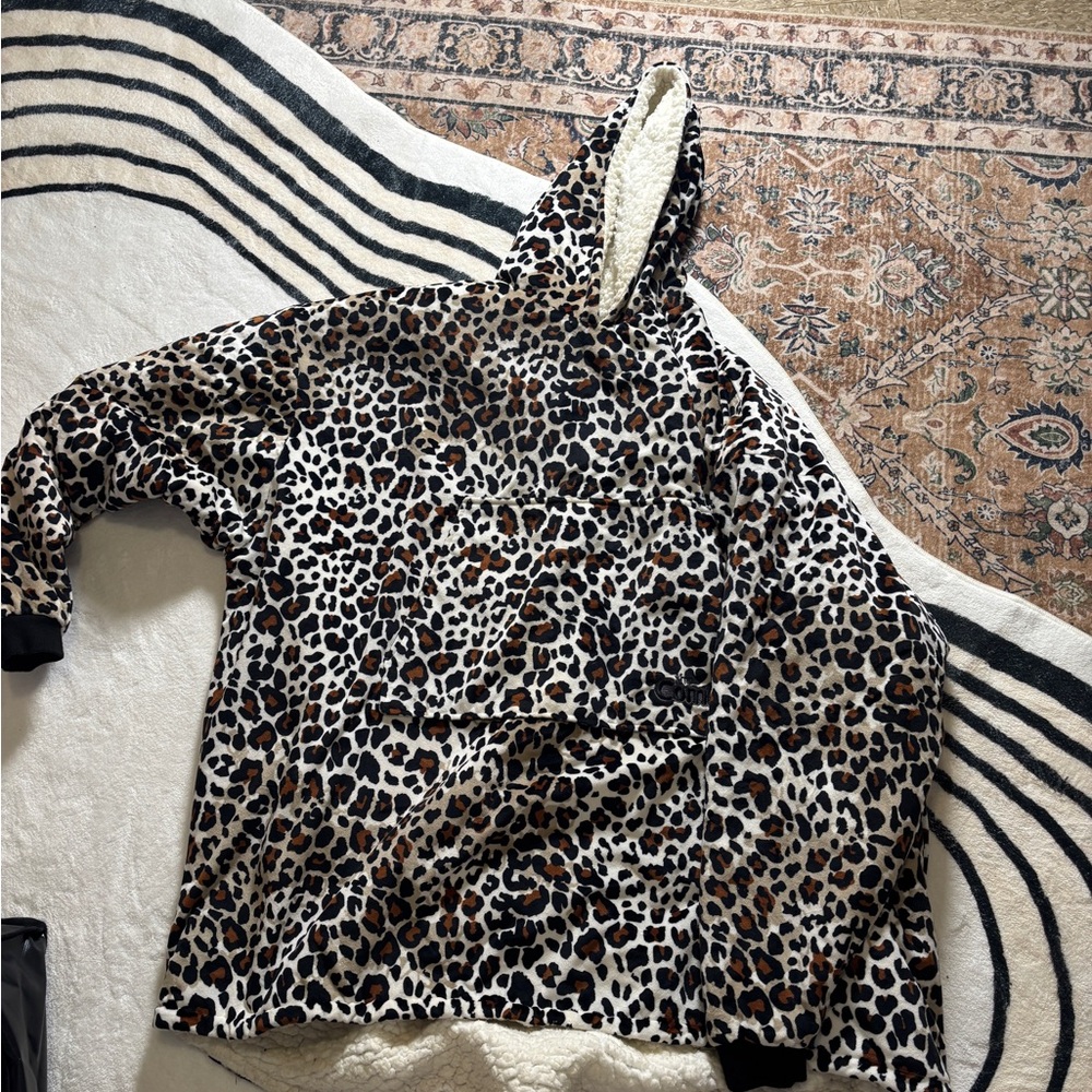 Leopard Print Women's Hoodie